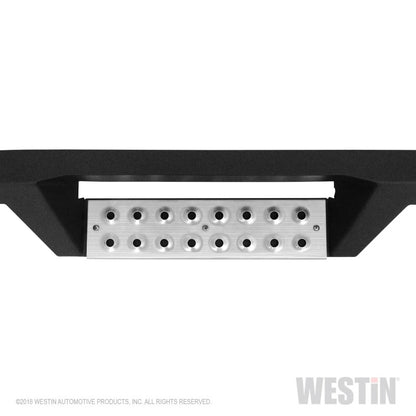 Westin 2019 Chevrolet Silverado/Sierra 1500 Crew Cab Drop Nerf Step Bars - Textured Black - eliteracefab.com