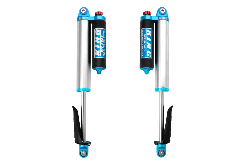 King Shocks 2018+ Jeep Wrangler JL Rear 2.5 Dia Piggyback Res Shock for 6in Lift w/Adjuster (Pair)