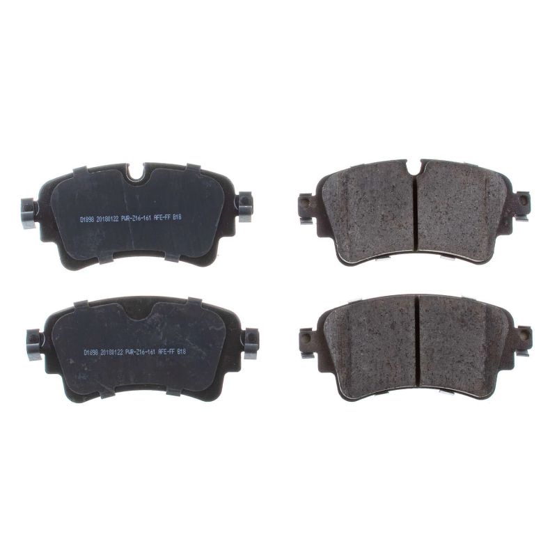 Power Stop 17-19 Audi A4 Rear Z16 Evolution Ceramic Brake Pads - eliteracefab.com