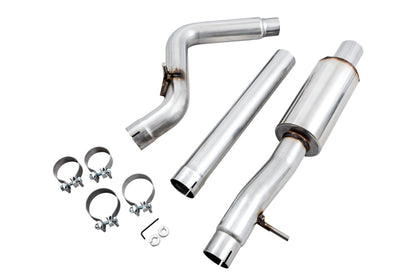 AWE Tuning 07-18 Jeep Wrangler JK/JKU 3.6L Tread Edition Axle-Back Dual Exhaust - Chrome Silver Tips AWE Tuning