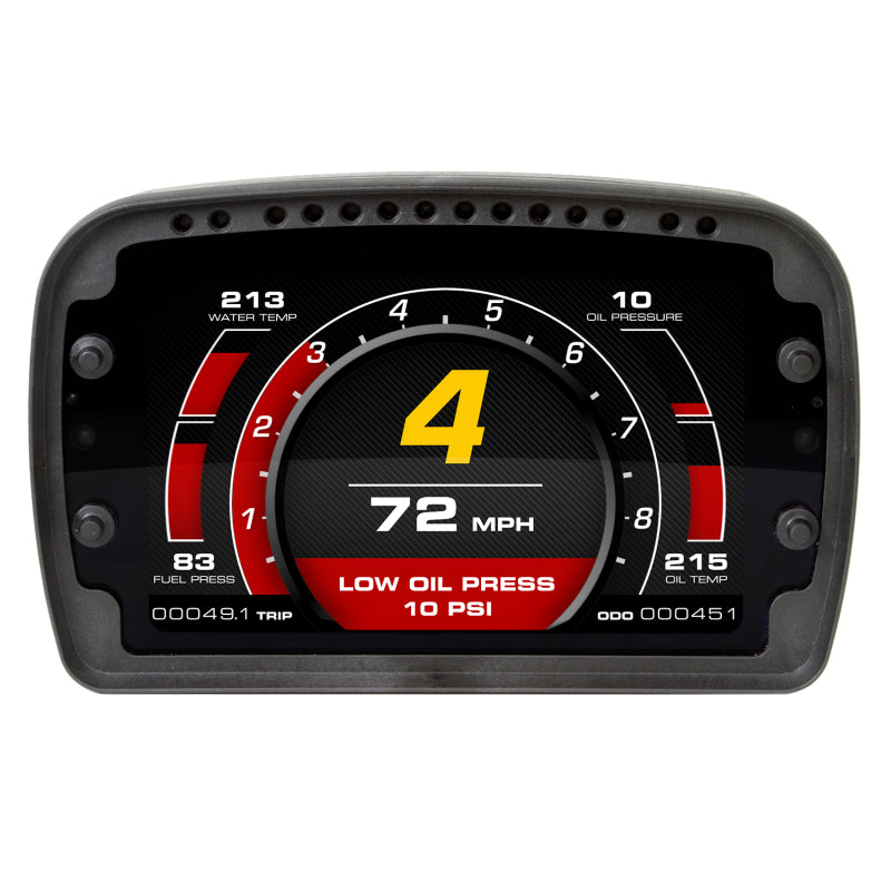 Autometer Racing Instrument Display Color LCD Including Shift and Alarm Lights Datalogging CD7 6021