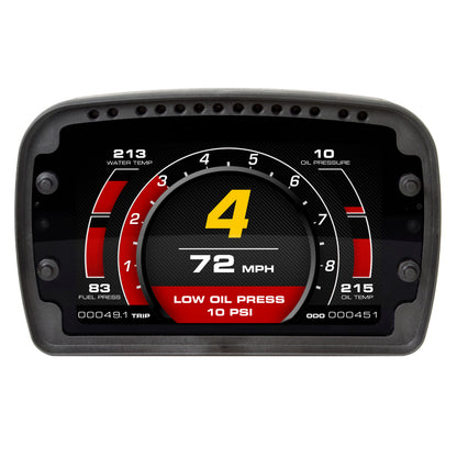 Autometer Racing Instrument Display Color LCD Including Shift and Alarm Lights Datalogging CD7 6021