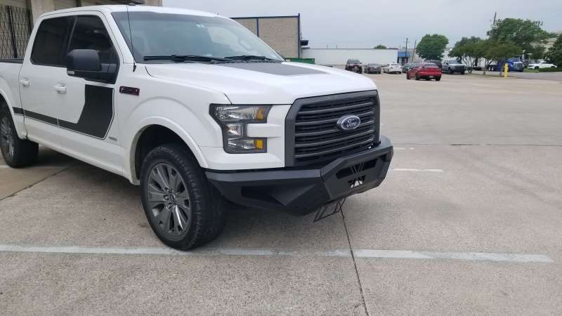 Road Armor 15-17 Ford F150 SPARTAN Front Bumper - Tex Blk Road Armor