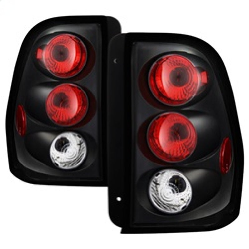 Spyder Chevy TrailBlazer 02-09 Euro Style Tail Lights Black ALT-YD-CTB02-BK - eliteracefab.com