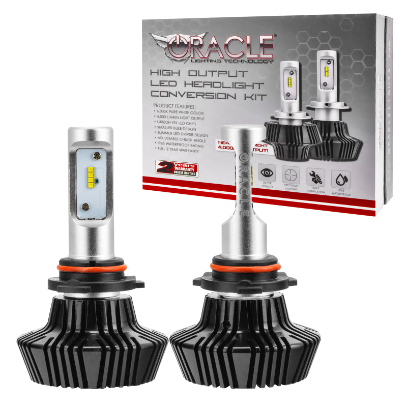 Oracle H10 4000 Lumen LED Headlight Bulbs (Pair) - 6000K - eliteracefab.com