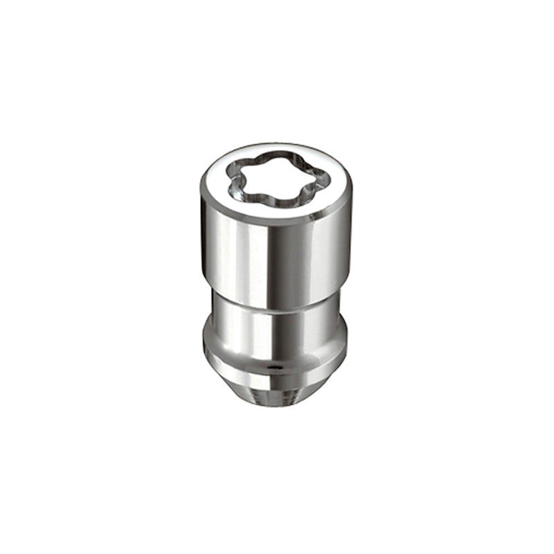 McGard Wheel Lock Nut Set - 4pk. (Cone Seat) M12X1.5 / 19mm & 21mm Dual Hex / 1.46in. L - Chrome - eliteracefab.com