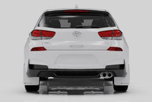 Load image into Gallery viewer, Rally Armor 2019+ Hyundai Elantra N Line UR Black Mud Flap w/ Grey Logo - eliteracefab.com