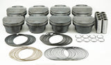 Mahle MS Piston Set SBF 302ci 3.630in Bore 3.65in Stroke 5.933in Rod .866 Pin 10cc 12:5 CR Set of 8