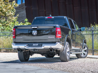 Borla 2019 RAM 1500 5.7L V8 AT 2+4WD 4DR CC SB (5ft7in Box) 144.6in WB 3in Optional Front Muffler - eliteracefab.com