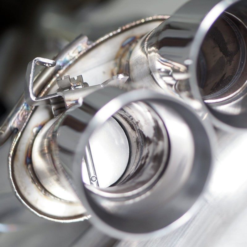 Stainless Works 18+ Ford Mustang GT Redline Cat-Back Performance Connect H-Pipe w/ Active Valves Stainless Works