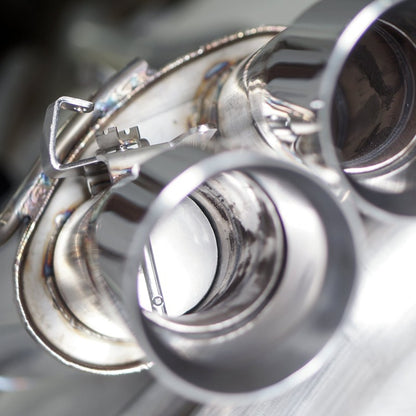 Stainless Works 18+ Ford Mustang GT Redline Cat-Back Performance Connect H-Pipe w/ Active Valves Stainless Works