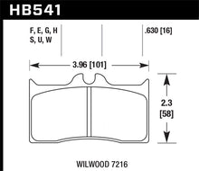 Load image into Gallery viewer, Hawk Performance DTC-70 Brake Pads - HB541U.630