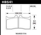 Hawk Performance DTC-70 Brake Pads - HB541U.630