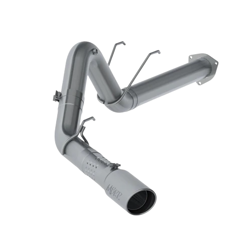 MBRP 17-19 Ford F-250/350/450 6.7L 4in Filter Back Single Tip Side Exit T409 Exhaust System - eliteracefab.com