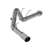 MBRP 17-19 Ford F-250/350/450 6.7L 4in Filter Back Single Tip Side Exit T409 Exhaust System