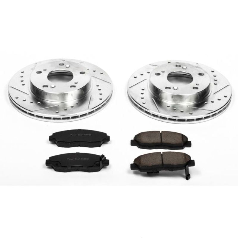 Power Stop 06-11 Honda Civic Front Z23 Evolution Sport Brake Kit - eliteracefab.com