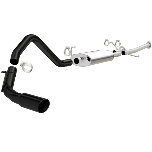 MagnaFlow Cat-Back Exhaust 09-13 Toyota Tundra V8 5.7L 3in SS Black Tip Single Side Exit Magnaflow