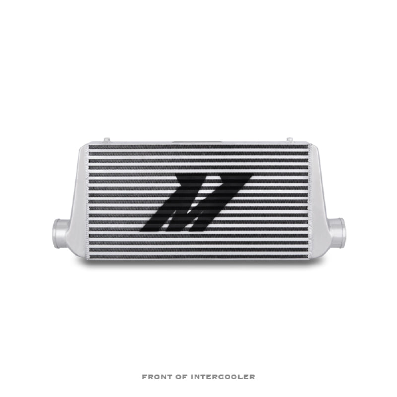 Mishimoto Universal Silver R Line Intercooler Overall Size: 31x12x4 Core Size: 24x12x4 Inlet / Outle - eliteracefab.com