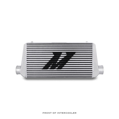 Mishimoto Universal Silver R Line Intercooler Overall Size: 31x12x4 Core Size: 24x12x4 Inlet / Outle - eliteracefab.com