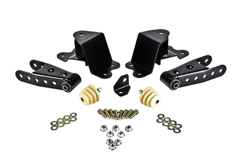 Belltech SHACKLE AND HANGER KIT 88-98 C-1500/2500 STD CAB - eliteracefab.com