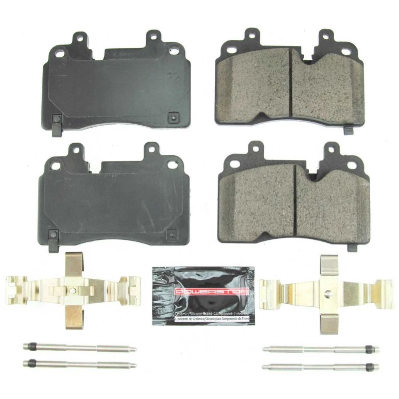 Power Stop 2020 Chevrolet Corvette Front Z23 Evolution Sport Brake Pads w/Hardware - eliteracefab.com