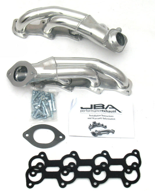 JBA 99-04 Ford Mustang 4.6L 2V 1-5/8in Primary Silver Ctd Cat4Ward Header JBA
