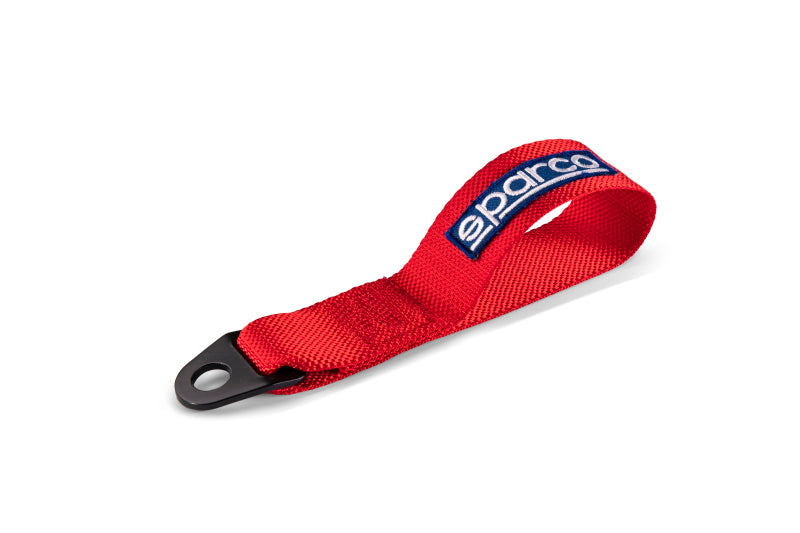 Sparco Tow Strap FIA Red - eliteracefab.com