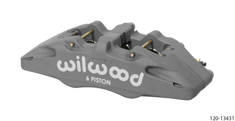 Wilwood DynaPro DP6 Lug Mount Anodized Alum. Caliper 1.62in/1.38in/1.38in Piston .38in Rotor - Left Wilwood