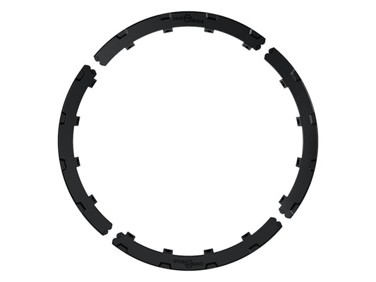 ICON Alloys Recon Pro 17in. Halo Rock Ring Kit - Black - 192051B