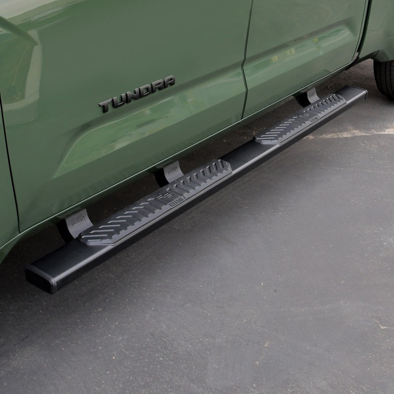 Westin 2022-2023 Toyota Tundra R5 Nerf Step Bars - Black - eliteracefab.com