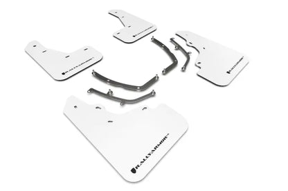 Rally Armor 19-22 Mazda3 GT Sport Hatch White UR Mud Flap w/ Black Logo Rally Armor
