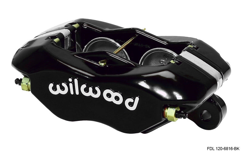 Wilwood Caliper-Forged Dynalite-Red 1.75in Pistons .81in Disc Wilwood