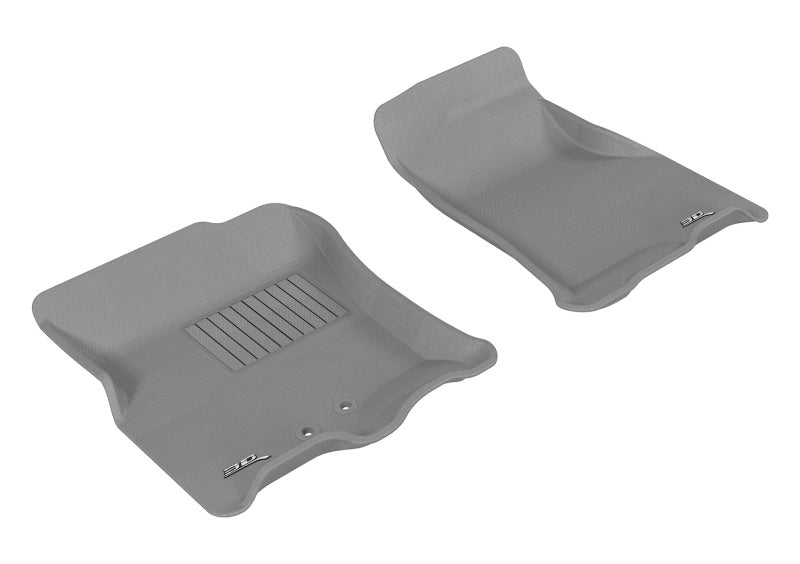 3D MAXpider L1FR07711501 2011-2017 Ford/Lincoln Expedition/Navigator Kagu 1st Row Floormat - Gray