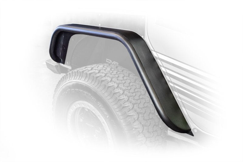 DV8 Offroad 07-18 Jeep Wrangler JK Front & Rear Flat Tube Fenders - eliteracefab.com