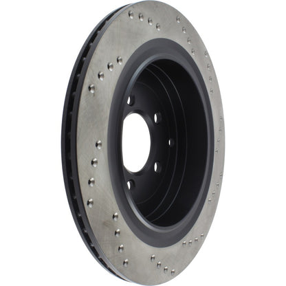 StopTech 05-09 Land Rover LR3 / 06-13 Land Rover Range Rover Sport Drilled Right Rear Cryo Rotor Stoptech