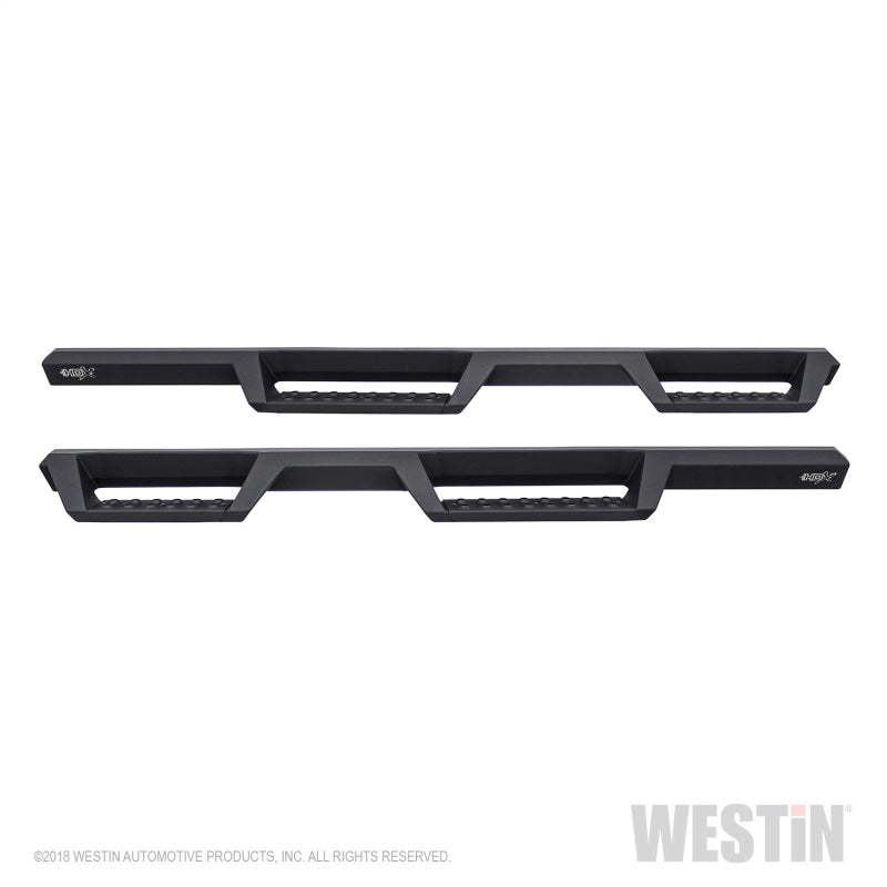 Westin 18-20 Jeep Wrangler JL Unlimited 4DR HDX Drop Nerf Step Bars - Textured Black - eliteracefab.com