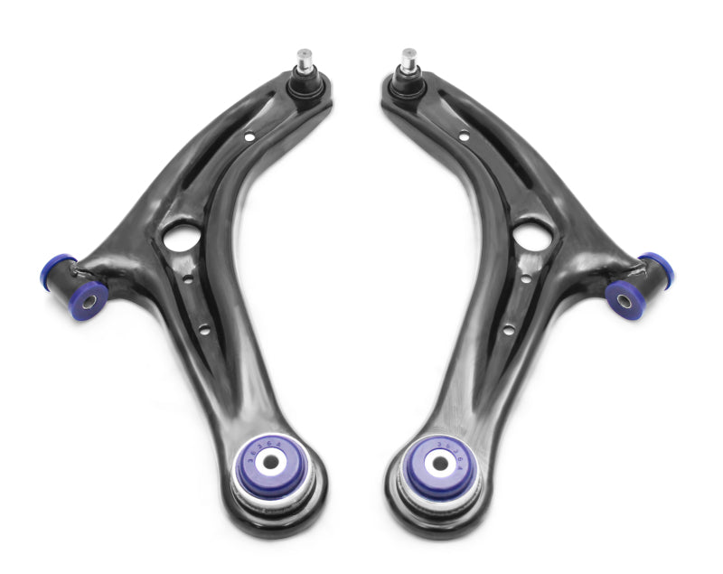 SuperPro Ford Fiesta/Mazda2 Front LCA Set - eliteracefab.com