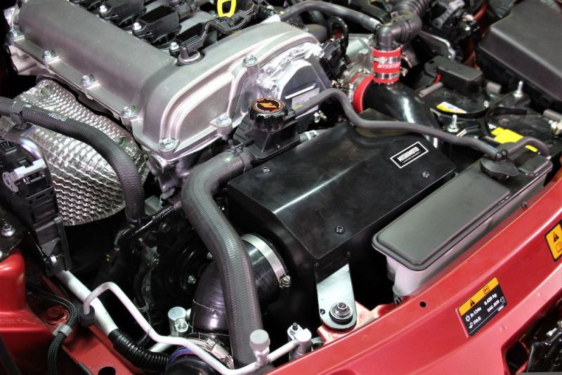 Mishimoto 2016+ Mazda Miata Performance Intake - Wrinkle Red - eliteracefab.com