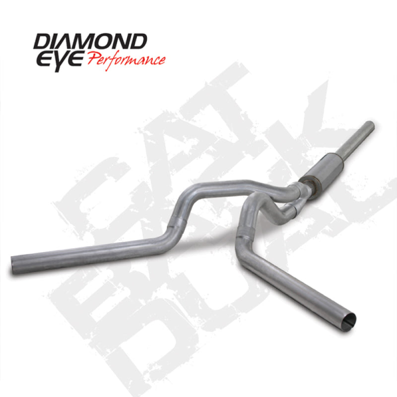 Diamond Eye KIT 4in CB DUAL AL: 2004.5-2007.5 DODGE CUMMINS 600 Diamond Eye Performance