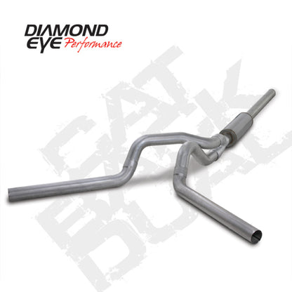 Diamond Eye KIT 4in CB DUAL AL: 2004.5-2007.5 DODGE CUMMINS 600 Diamond Eye Performance