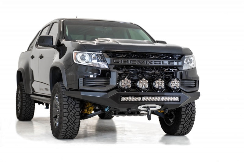 Addictive Desert Designs 2021 Chevy Colorado ZR2 Stealth Fighter Front Bumper Addictive Desert Designs