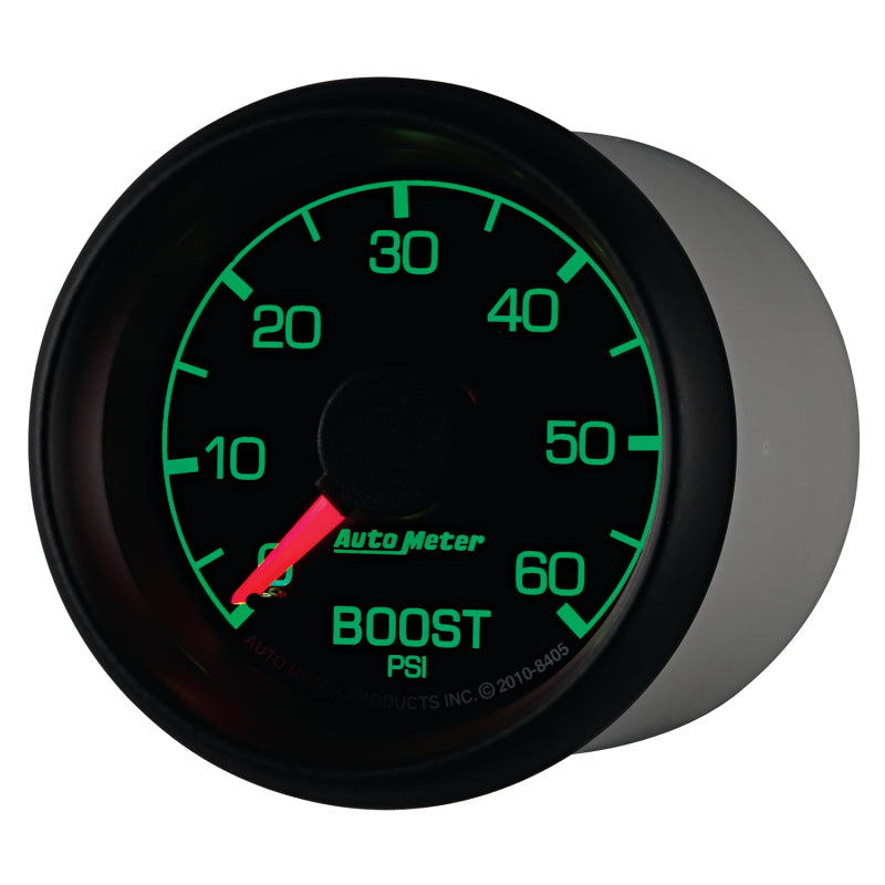 AutoMeter GAUGE; BOOST; 2 1/16in.; 60PSI; MECHANICAL; FORD FACTORY MATCH Ford 1999-2007 - eliteracefab.com