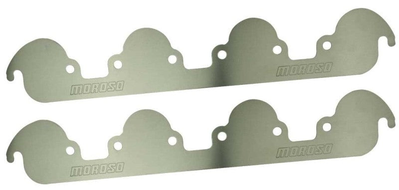 Moroso Big Block Ford 429-460 Exhaust Block Off Storage Plate - Pair