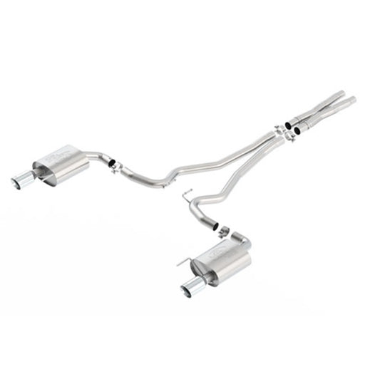 Ford Racing 2015 Mustang 5.0L Touring Cat-Back Exhaust System Chrome (No Drop Ship) Ford Racing