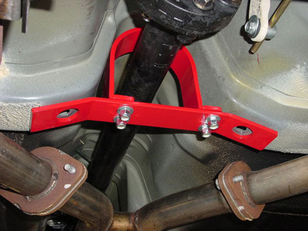 BMR DRIVESHAFT SAFETY LOOP RED (04-06 GTO) - eliteracefab.com