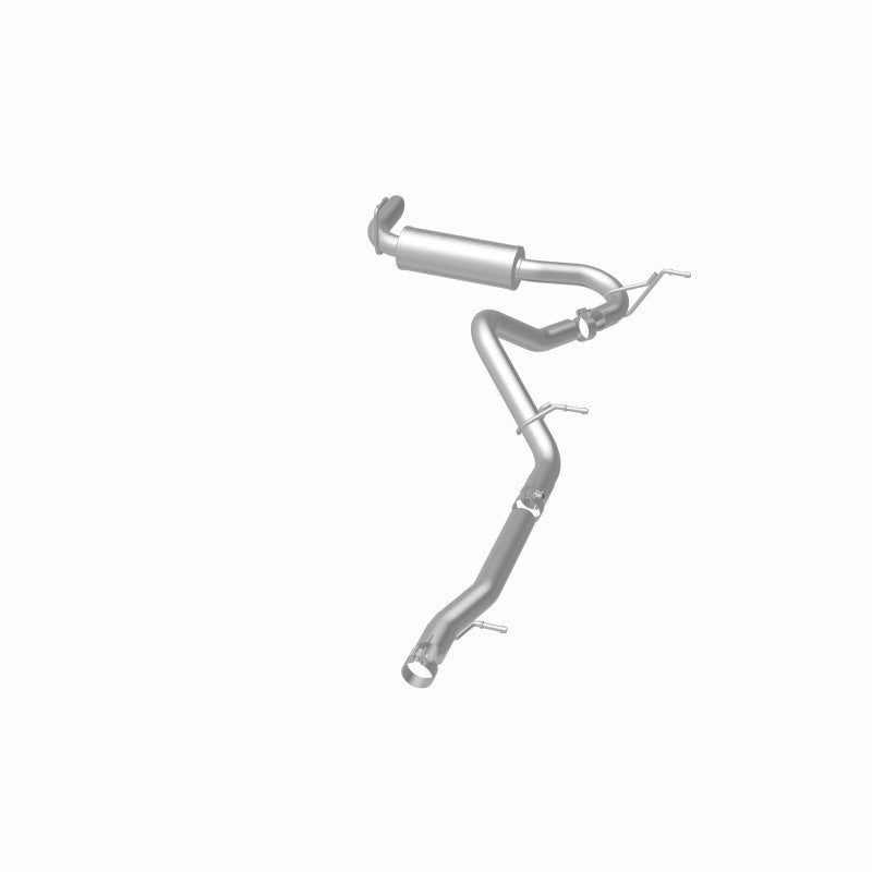 MagnaFlow 12-14 Jeep Wrangler 3.6L Single Straight Rear P/S Exit Stainless C/b Perf Exhaust-Comp Magnaflow