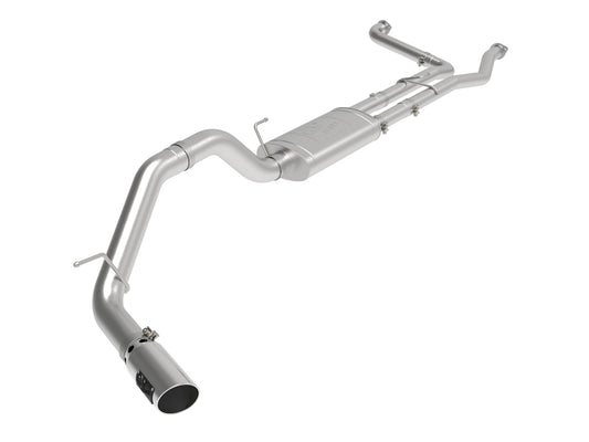 aFe MACHForce XP Exhausts Cat-Back SS-409 Nissan Titan XD 16-19 V8-5.6L - Polished Tip aFe