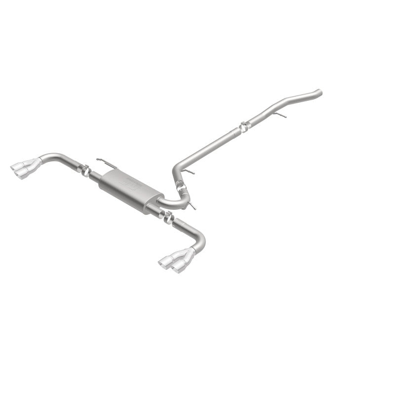 MagnaFlow 15-17 GMC Terrain V6 3.6L 409SS Cat-Back Exhaust Quad Split Rear with 3in Polished Tips Magnaflow
