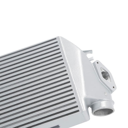 Mishimoto 08-14 Subaru WRX Top-Mount Intercooler Kit - Powder Coated Silver & Black Hoses - eliteracefab.com