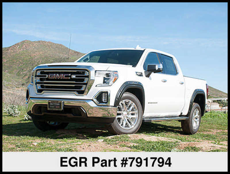 EGR 2019 GMC Sierra LD Bolt-On Look Fender Flares - Set (791794)